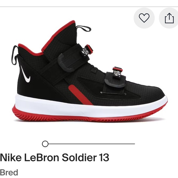 Nike LeBron Soldier 13 “Bred” Men’s Size 10